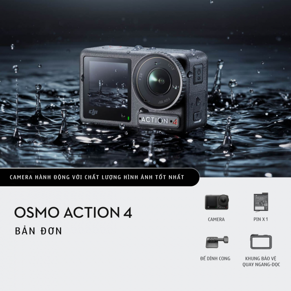 DJI Action 4 | Chính Hãng