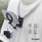 Vòng đeo cổ cho action camera, điện thoại Eclate | Gopro,dji,insta360 | sillicone cao cấp - Ảnh 2
