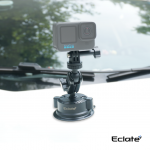 Giá đỡ cốc hút cho Camera hành động Eclate| Gopro,Insta360, DJI| chất liệu CNC - Ảnh 2