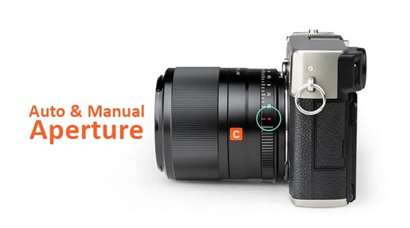 Chế độ vòng khẩu tùy chỉnh chế độ lấy nét