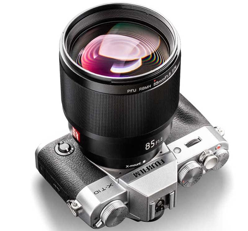 Tiêu cự ống kính phù hợp với các máy ảnh Fujifilm APS-C