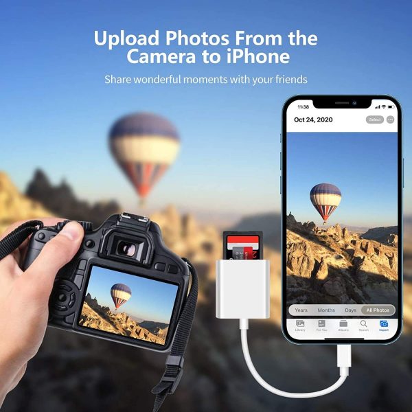 Đầu đọc thẻ nhớ cho điện thoại chân iphone