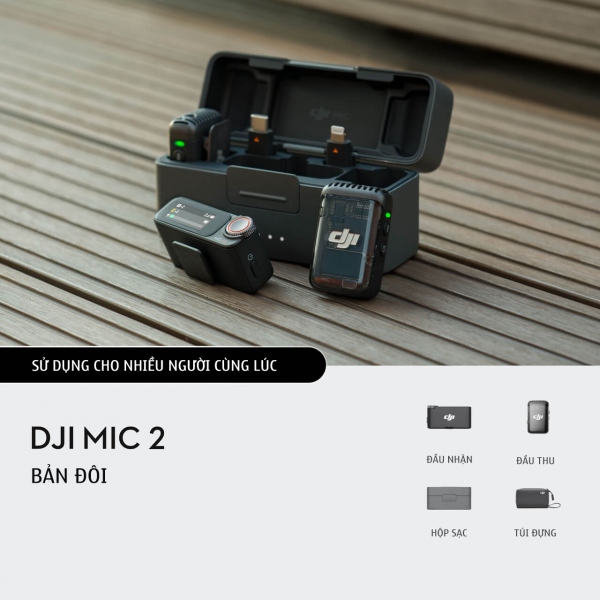 DJI Mic 2 | Chính hãng