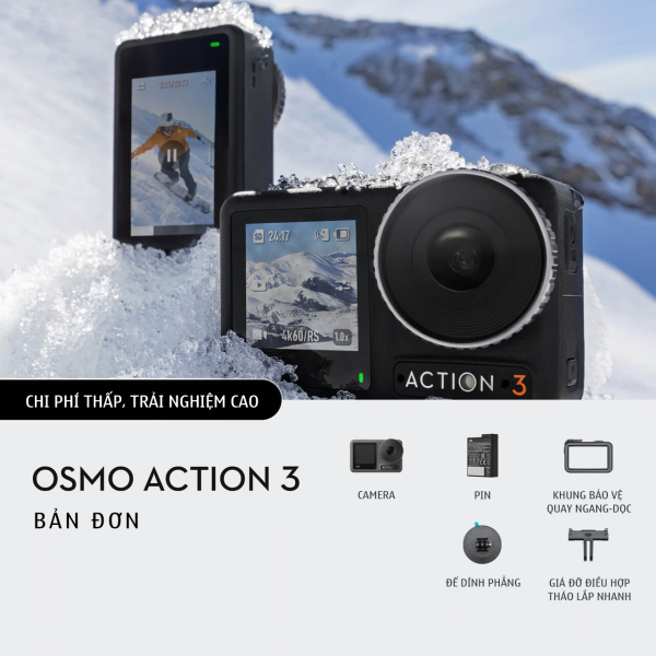 DJI Action 3 | Chính Hãng