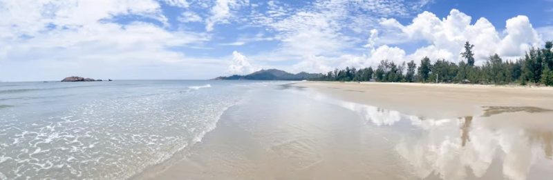 Chế độ ghi toàn cảnh panorama tích hợp sẵn trên tay cầm chống rung