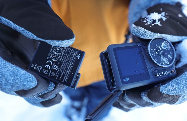 Thời lượng pin action 3 lớn lên tới 160 phút