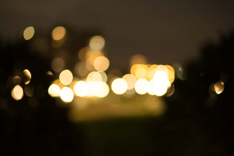 Hiệu ứng Bokeh tạo ra từ 9 lá khẩu tròn rất đẹp mắt