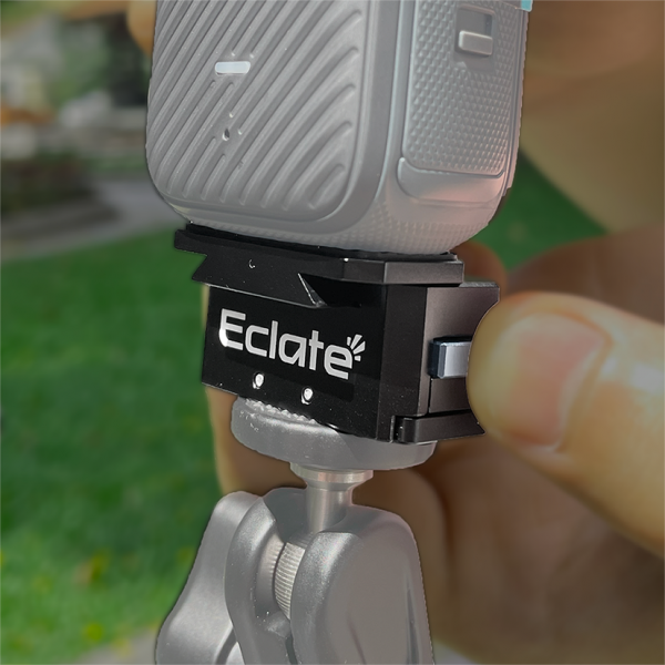 Bộ Kit Quick release Eclaté dành cho insta360,gopro,Dji | Hợp Kim Nhôm