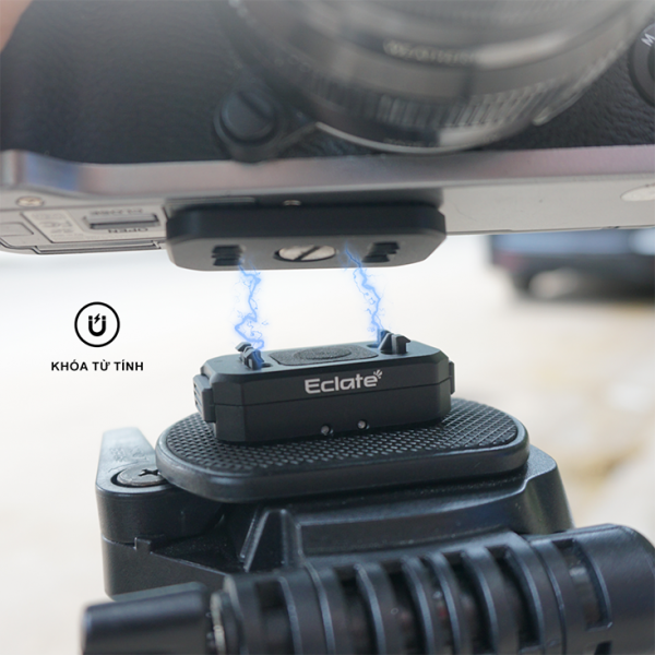 Ngàm thay thế nhanh Quick Release Eclate cho Insta360 Ace/ Pro Action Camera