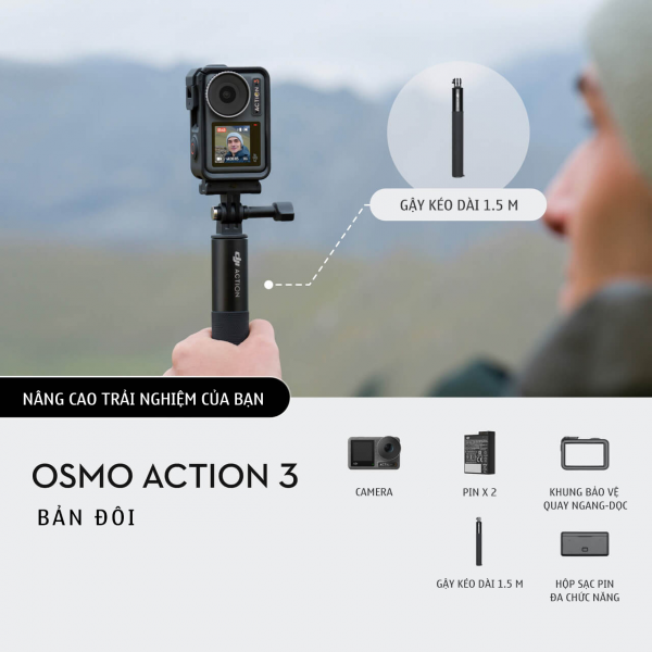 DJI Action 3 | Chính Hãng