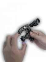 Giá kẹp Magic Arm Eclaté dành cho insta360,gopro,Dji| Hợp Kim Nhôm| kẹp đơn - Ảnh 4