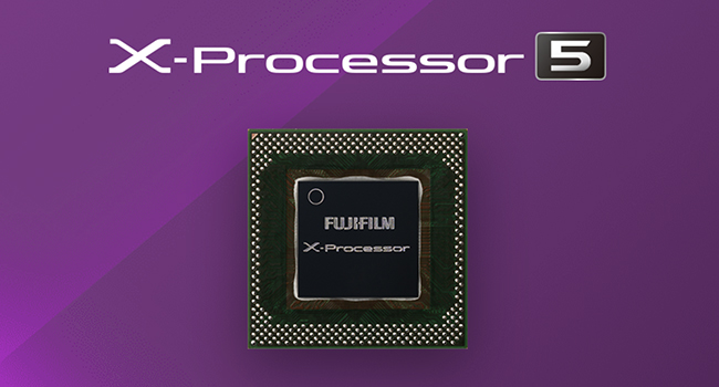 Camera sử dụng bộ xử lý hình ảnh X-Processor 5