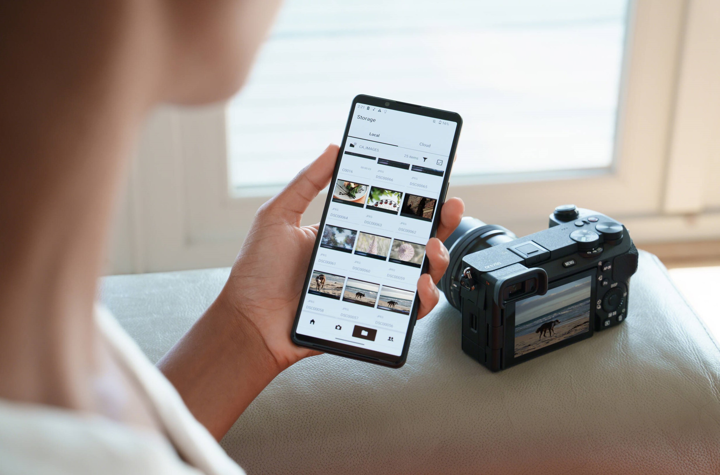 Sony Alpha 6700 kết nối wifi ổn định