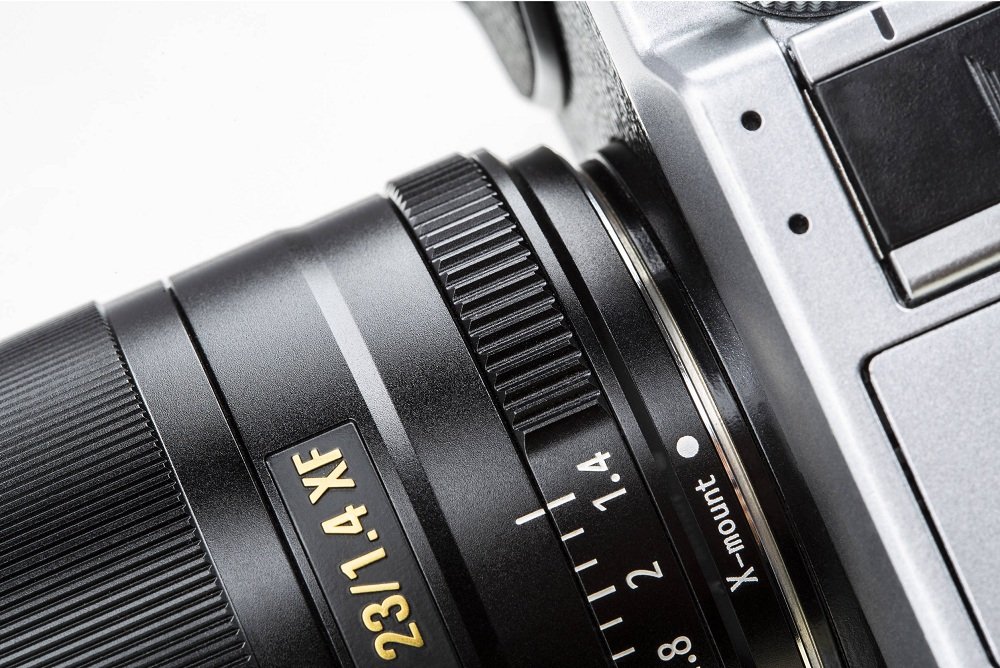 thiết kế ống kính Viltrox AF 23mm f14 STM ED IF