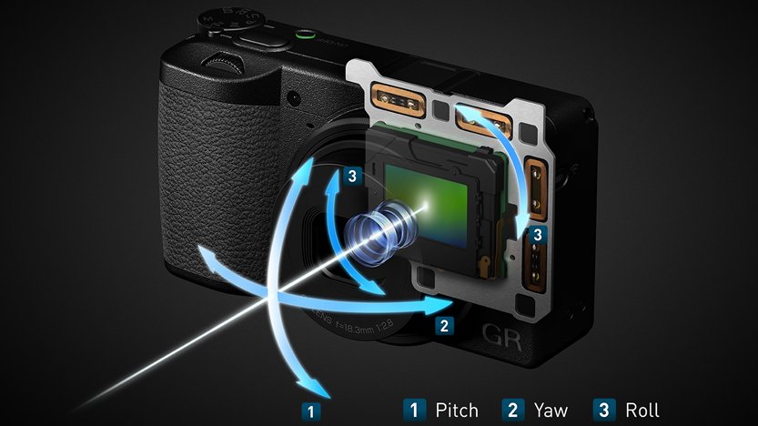 Ricoh GR III - Chống rung 3 trục