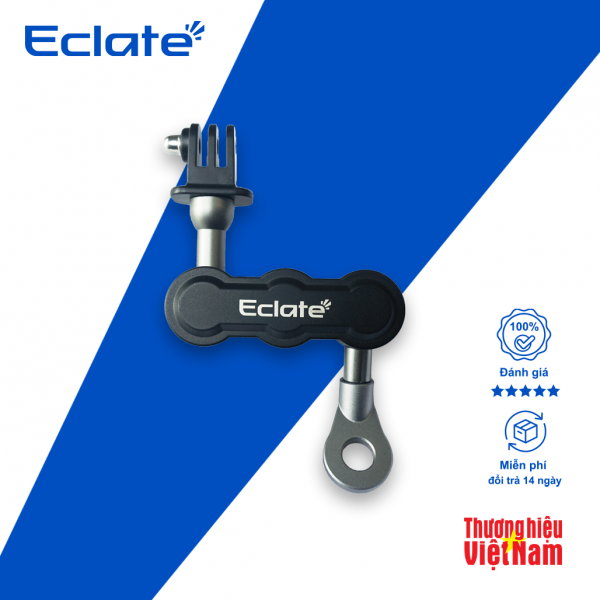 Giá đỡ Action Camera gắn chân gương xe máy Eclaté | Gopro, DJI,Insta360 |