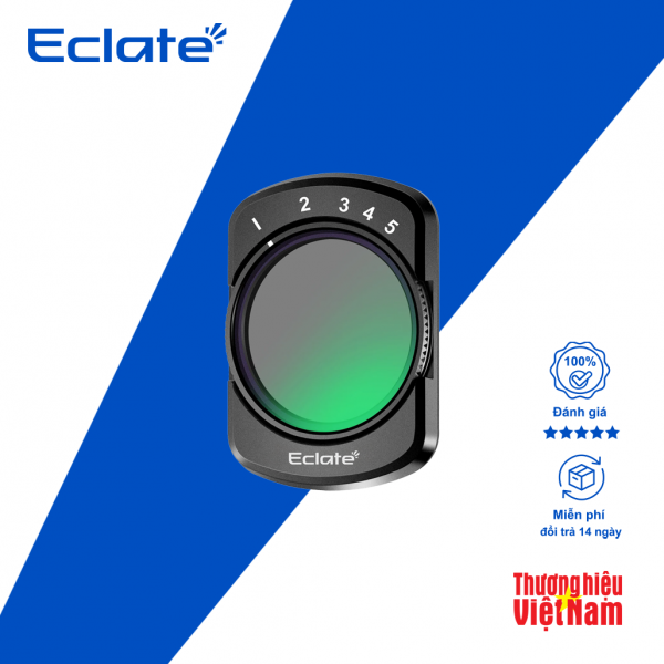 Kính lọc Eclaté VND 1-5 stops Filter | Pocket 3 |