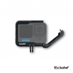 Khung camera cage Eclaté | Hợp Kim Nhôm | dành cho Gopro 9/10/11/12/13 | Hỗ trợ quay dọc - Ảnh 2