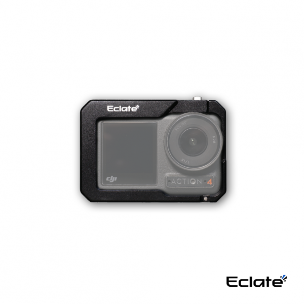 Khung Camera Cage Eclaté dành cho DJI ACtion 4/5 | Hợp kim nhôm | Hỗ trợ quay dọc