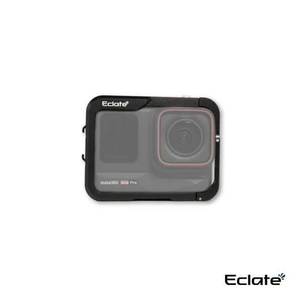 Khung camera cage Eclaté |Hợp Kim Nhôm| dành cho Insta360 ACE PRO | Hỗ trợ quay dọc