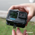 Khung camera cage Eclaté | Hợp Kim Nhôm | dành cho Gopro 9/10/11/12/13 | Hỗ trợ quay dọc - Ảnh 7