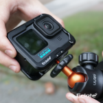 Khung camera cage Eclaté | Hợp Kim Nhôm | dành cho Gopro 9/10/11/12/13 | Hỗ trợ quay dọc - Ảnh 8