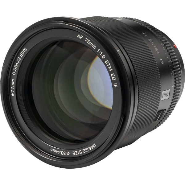 Ống kính Viltrox AF 75mm f/1.2 XF PRO For Fujifilm XF