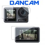 Bộ 3 miếng kính cường lực DJI Action 4 | Hàng cao cấp