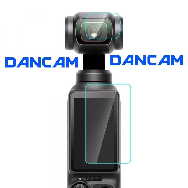 Kính cường lực Camera DJI pocket 2/3 | 1 bộ 2 tấm | Hàng Cao Cấp