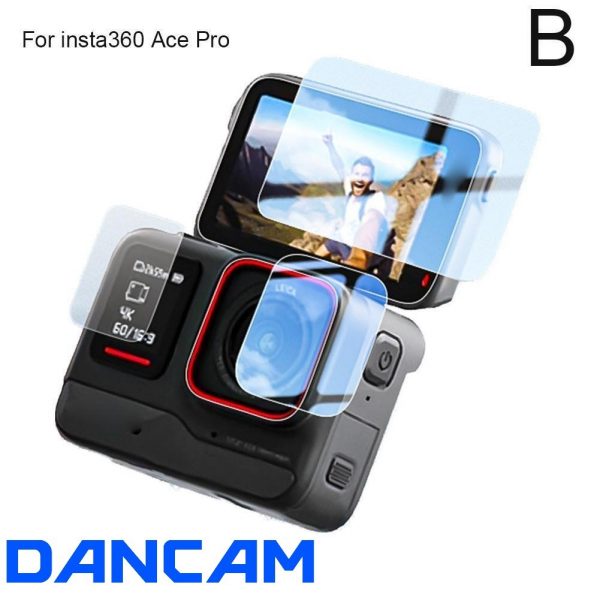 Bộ 2 miếng kính cường lực bảo vệ màn hình cho Insta360 Ace/ Ace Pro