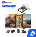 Đầu đọc thẻ nhớ cho điện thoại chân iphone - Ảnh 2