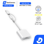 Đầu đọc thẻ nhớ chân type + đầu chuyển lightning