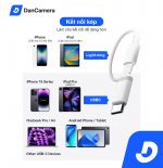 Đầu đọc thẻ nhớ chân type + đầu chuyển lightning - Ảnh 4