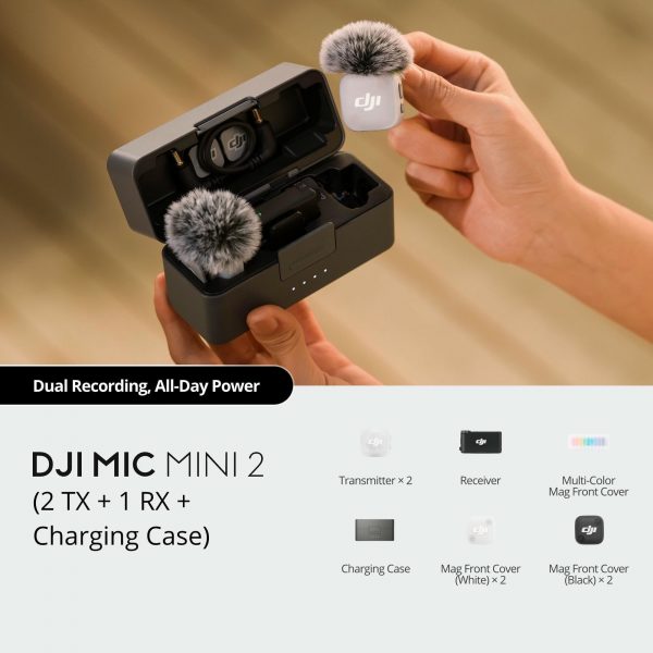 DJI Mic Mini 2 | Chính hãng