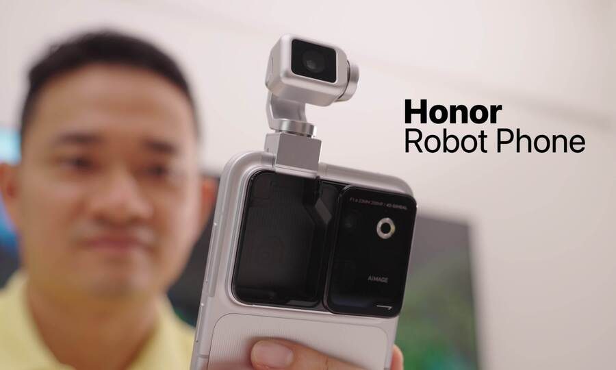 Honor Robot Phone ban demo ve Viet Nam