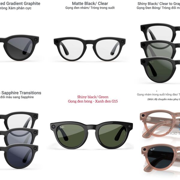 Kính thông minh Ray-Ban Meta Glasses Headliner