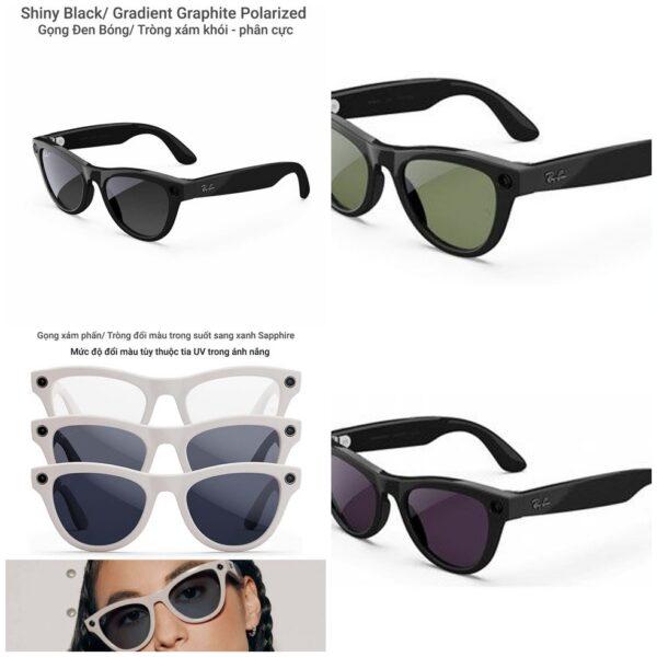 Kính thông minh Ray-Ban Meta Glasses Skyler