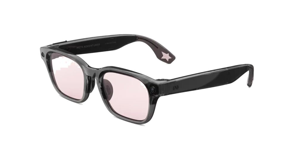 Kính thông minh Meta Glasses Adventurer LISA Edition gọng Moonlit Sky tròng Blush