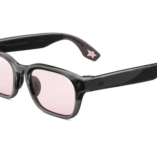 Kính thông minh Meta Glasses Adventurer LISA Edition gọng Moonlit Sky tròng Blush