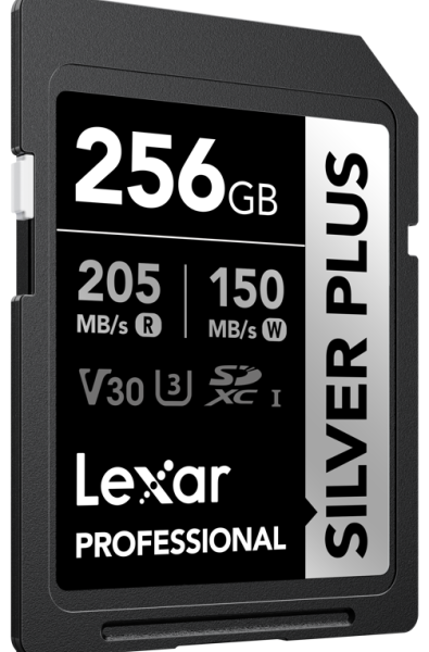 Thẻ Nhớ Lexar SDXC Silver Plus 205MB/s 150MB/s
