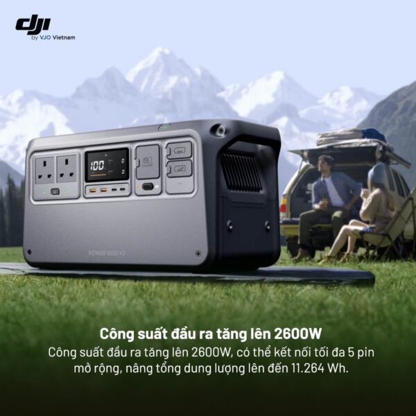 DJI Power 1000 V2 Trạm Sạc Di Động | Chính Hãng