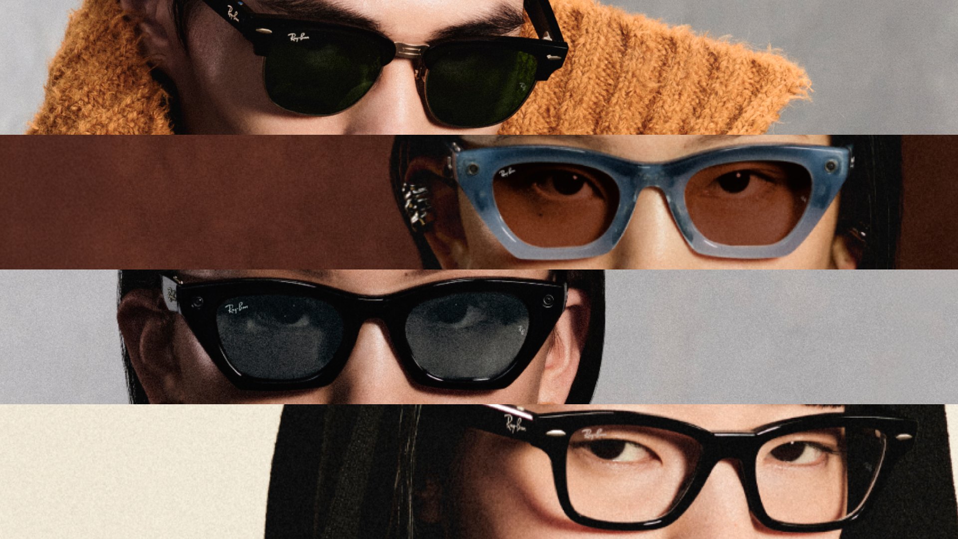 Ba kiểu dáng Ray-Ban Meta Gen 3: Aviator, Zena và Wayfarer