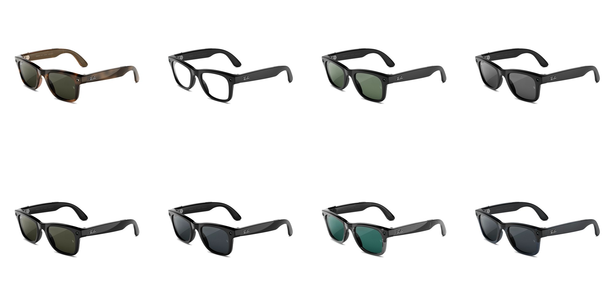 Bảng màu Ray-Ban Meta Gen 3 Wayfarer chính hãng