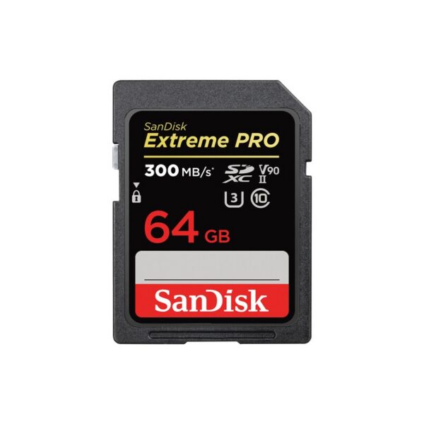 Thẻ nhớ SDXC SanDisk Extreme PRO UHS-II 64GB 300MB/s
